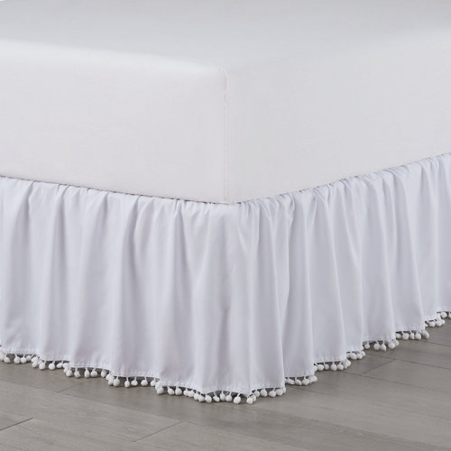 Martex Pom Pom 15 Bed Skirt & Reviews Wayfair